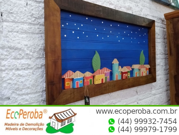 Decorações de Madeira Demolição-em-Lobato