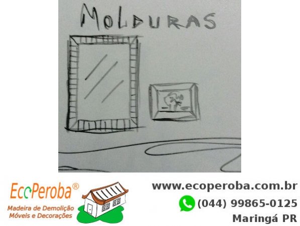 Molduras de Madeira Demolição-em-Londrina