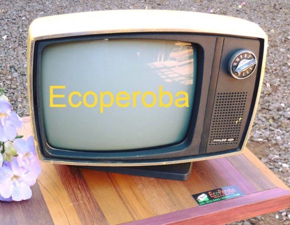 Televisão antiga-em-Sao-Joao-do-Caiua